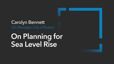 Thumbnail for Carolyn Bennett on Planning for Sea Level Rise