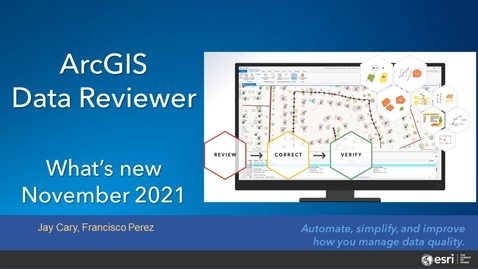 Thumbnail for ArcGIS Data Reviewer - What's New in November 2021