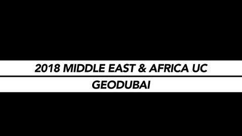 Thumbnail for GeoDubai: Inspiring a New Era of GeoIntelligence for a Smart &amp; Sustainable City